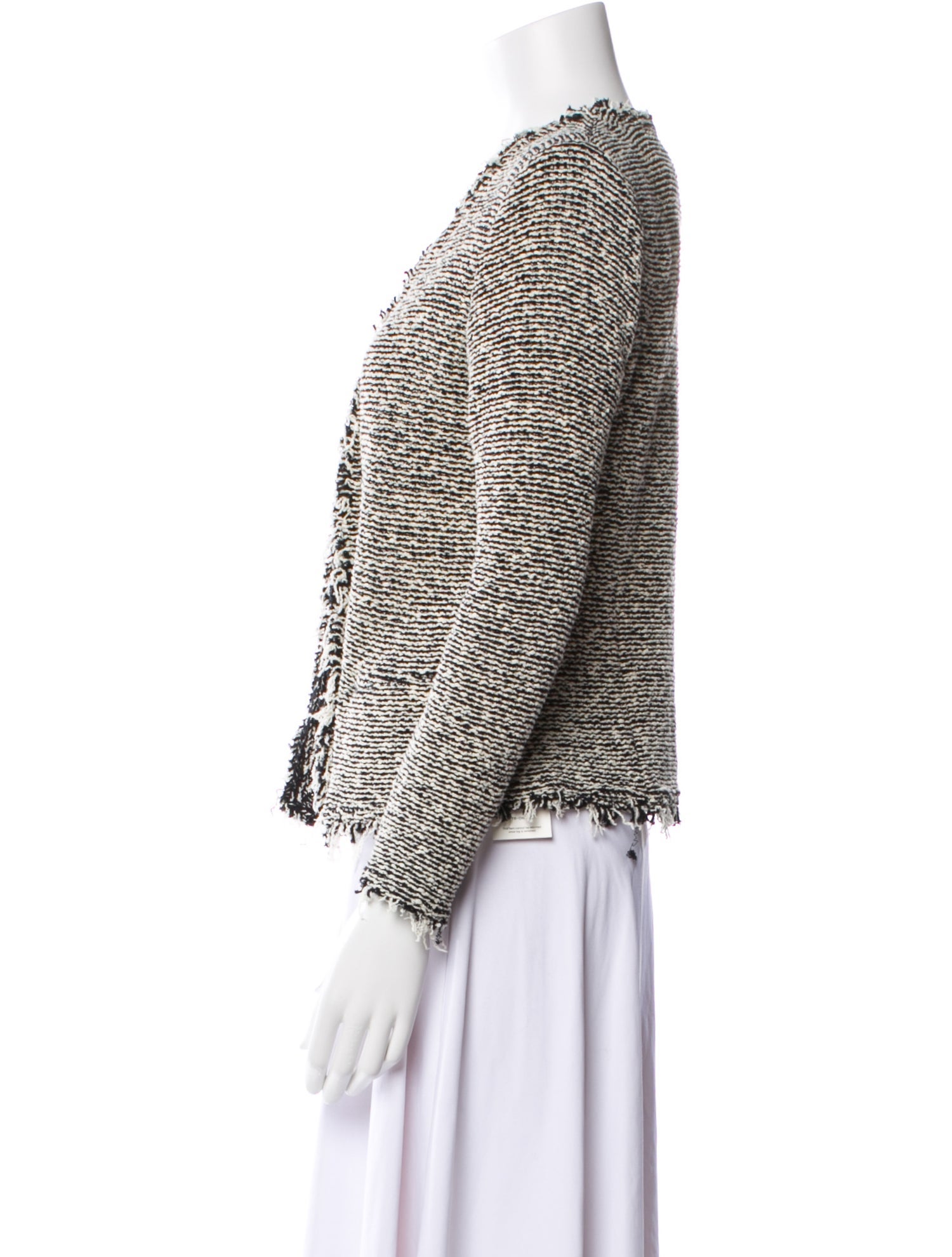 Iro Tweed Pattern Jacket