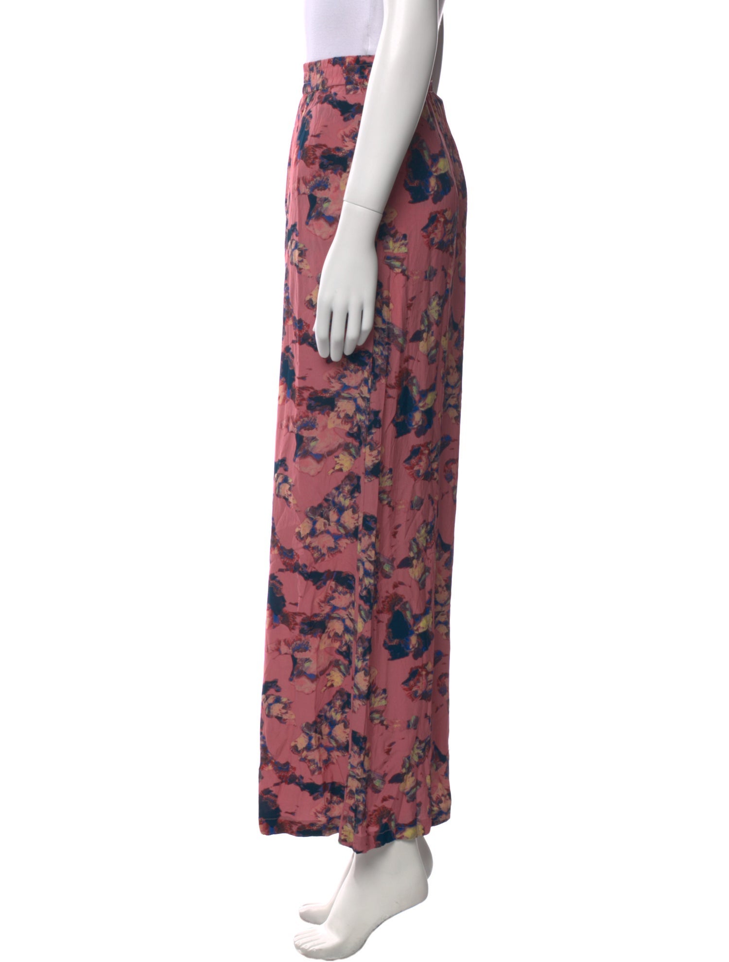 Iro Printed Wide Leg Pants