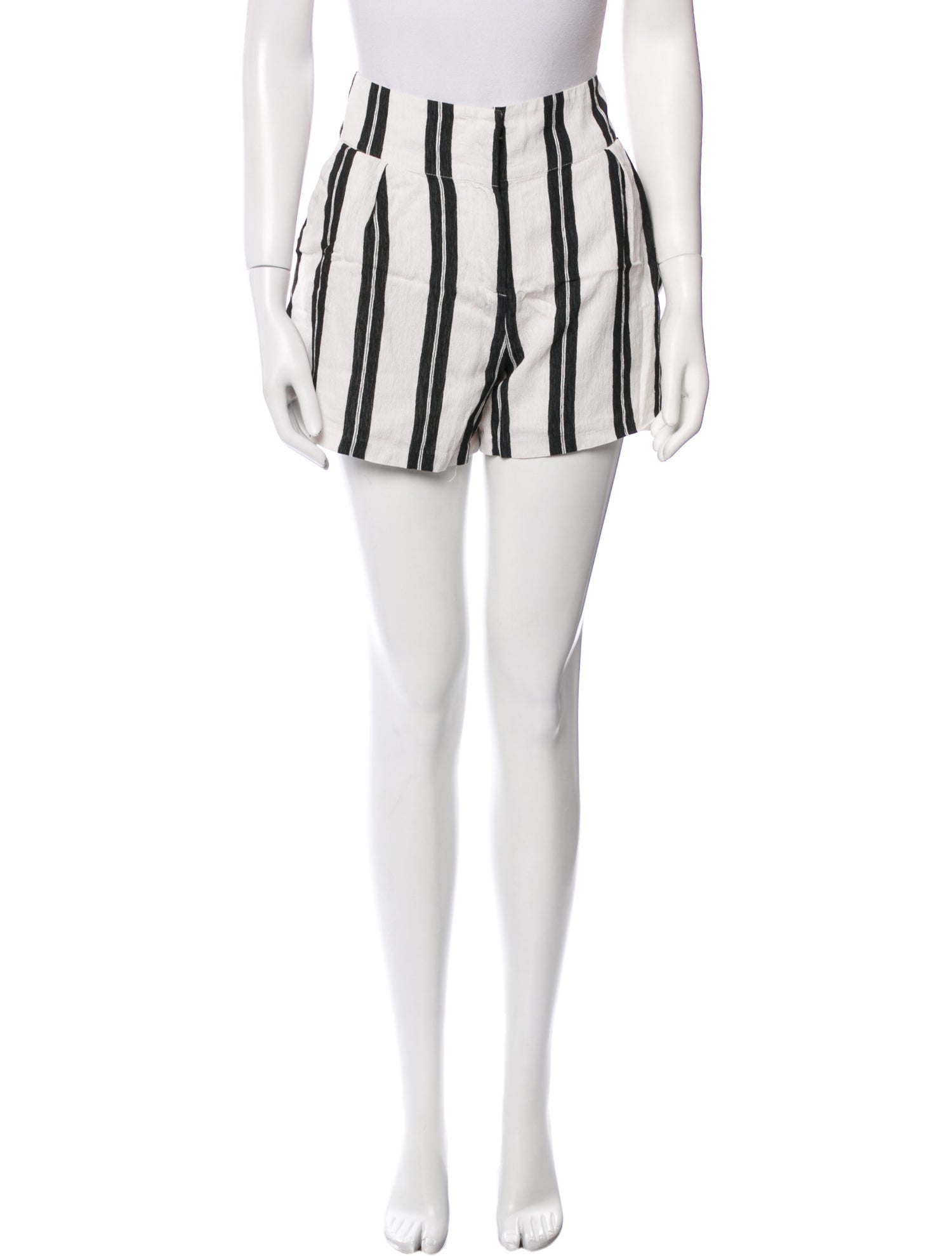 Iro Striped Mini Shorts
