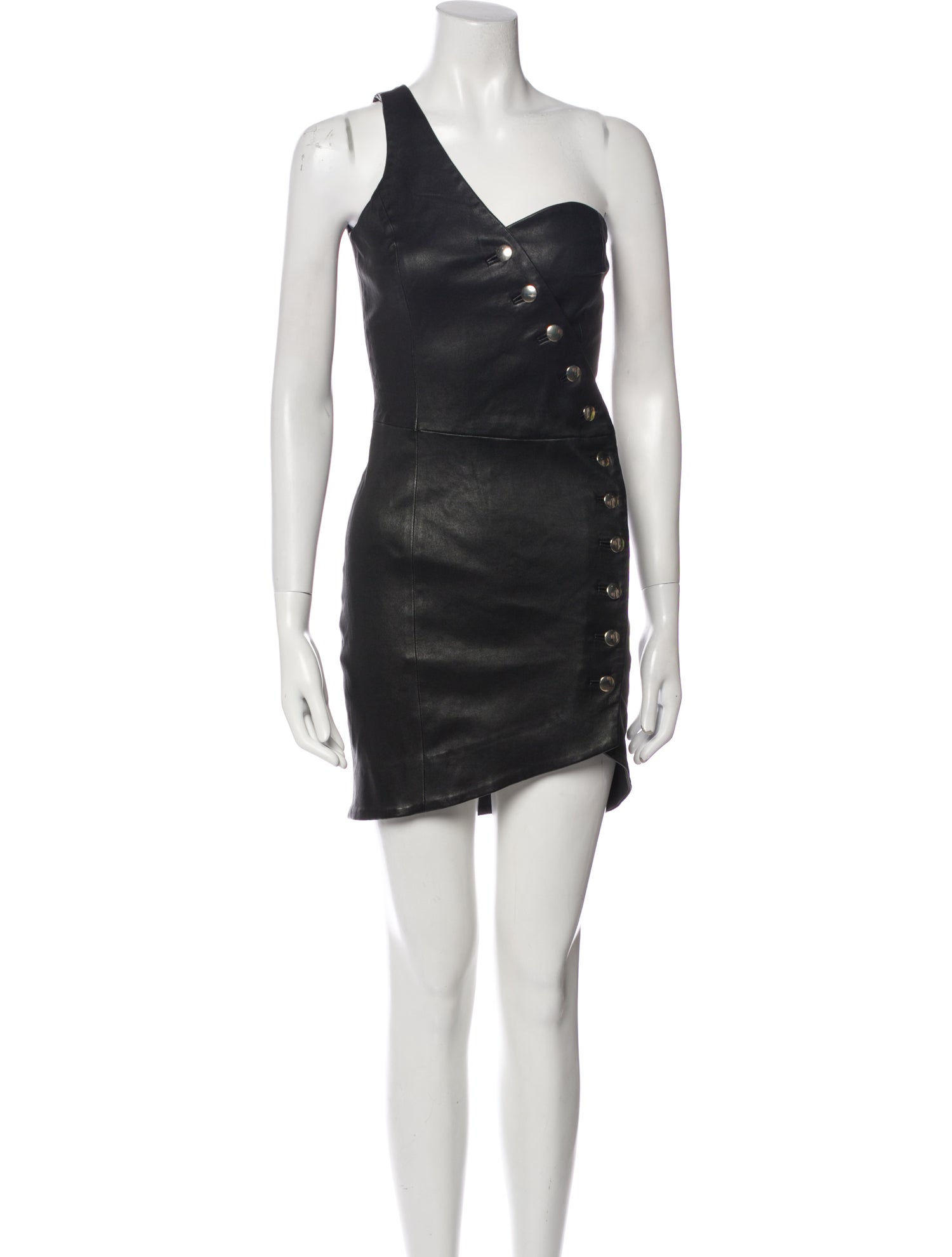 Iro Lamb Leather Mini Dress