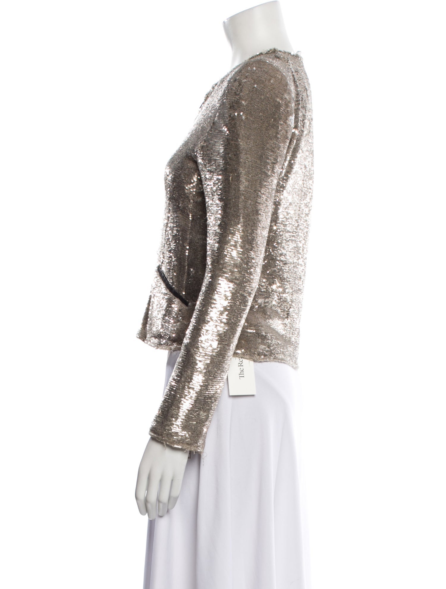 Iro Tweed Pattern Evening Jacket