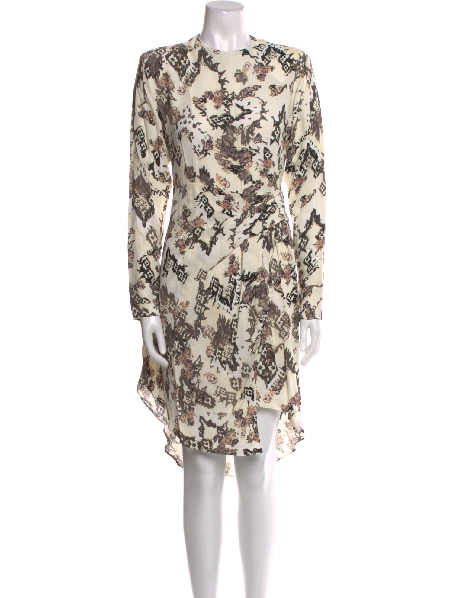 Iro Floral Print Knee-Length Dress