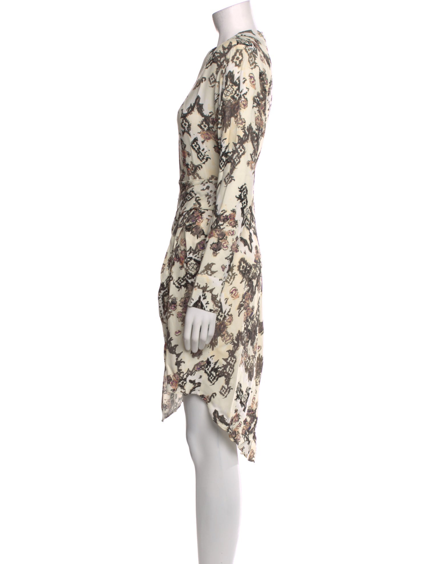 Iro Floral Print Knee-Length Dress