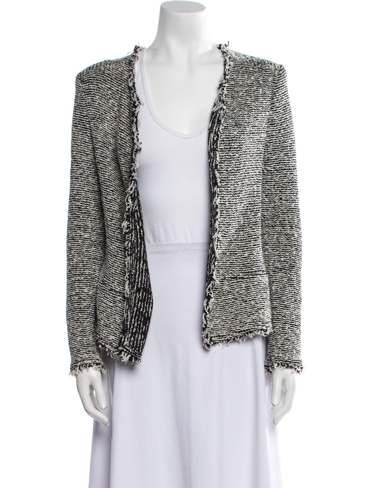 Iro Tweed Pattern Evening Jacket