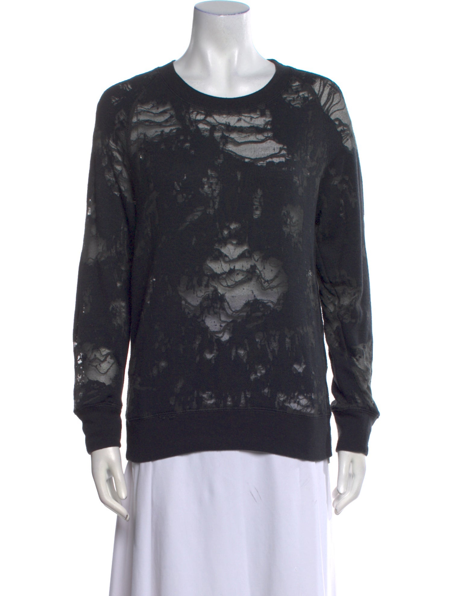 Iro Printed Crew Neck Sweatshirt