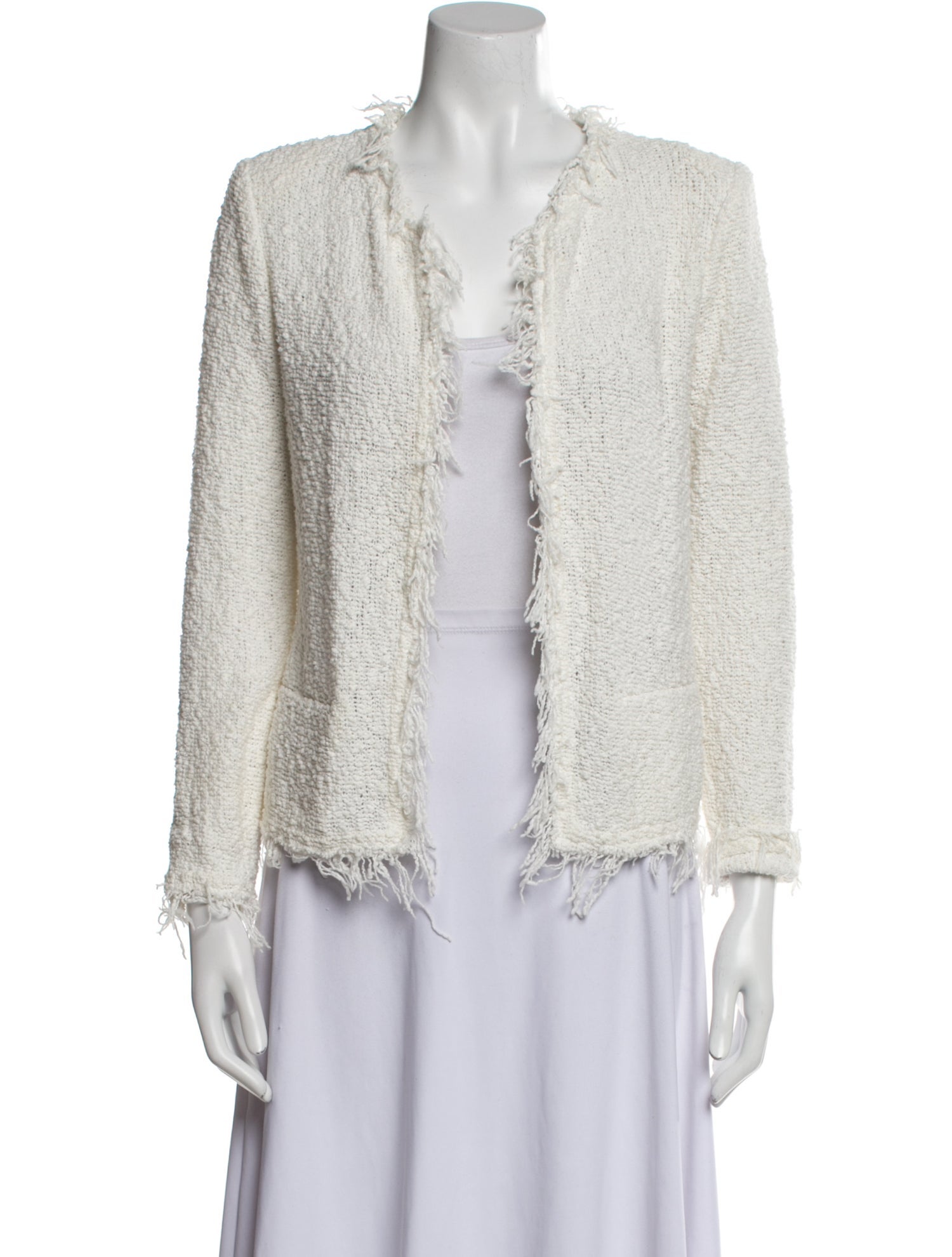 Iro Tweed Pattern Evening Jacket