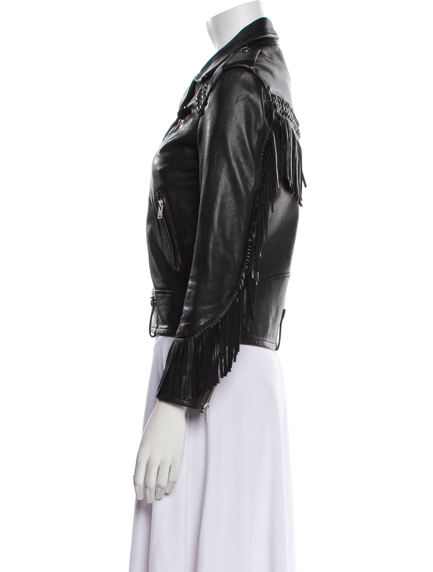 Iro Lamb Leather Biker Jacket