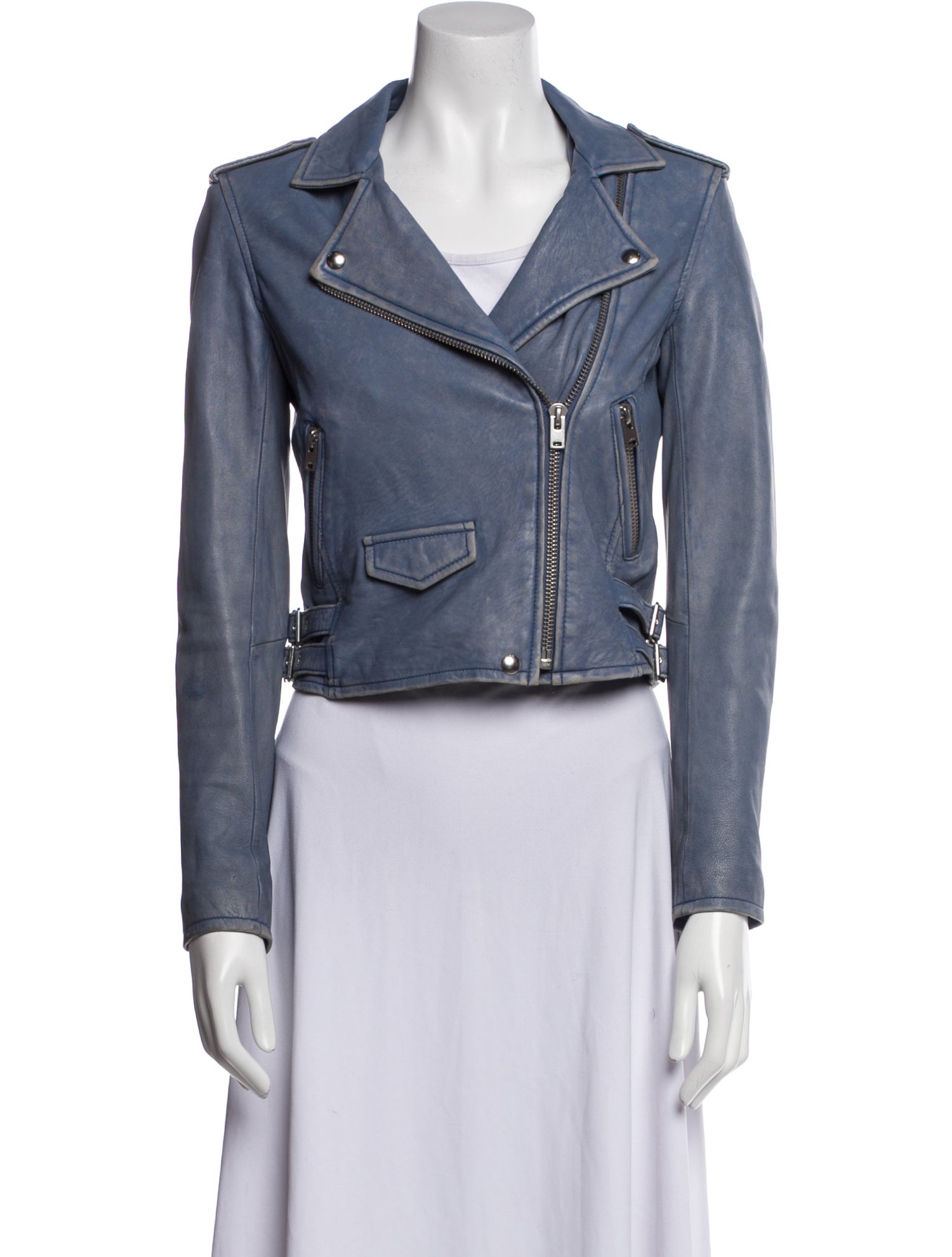 Iro Lamb Leather Biker Jacket