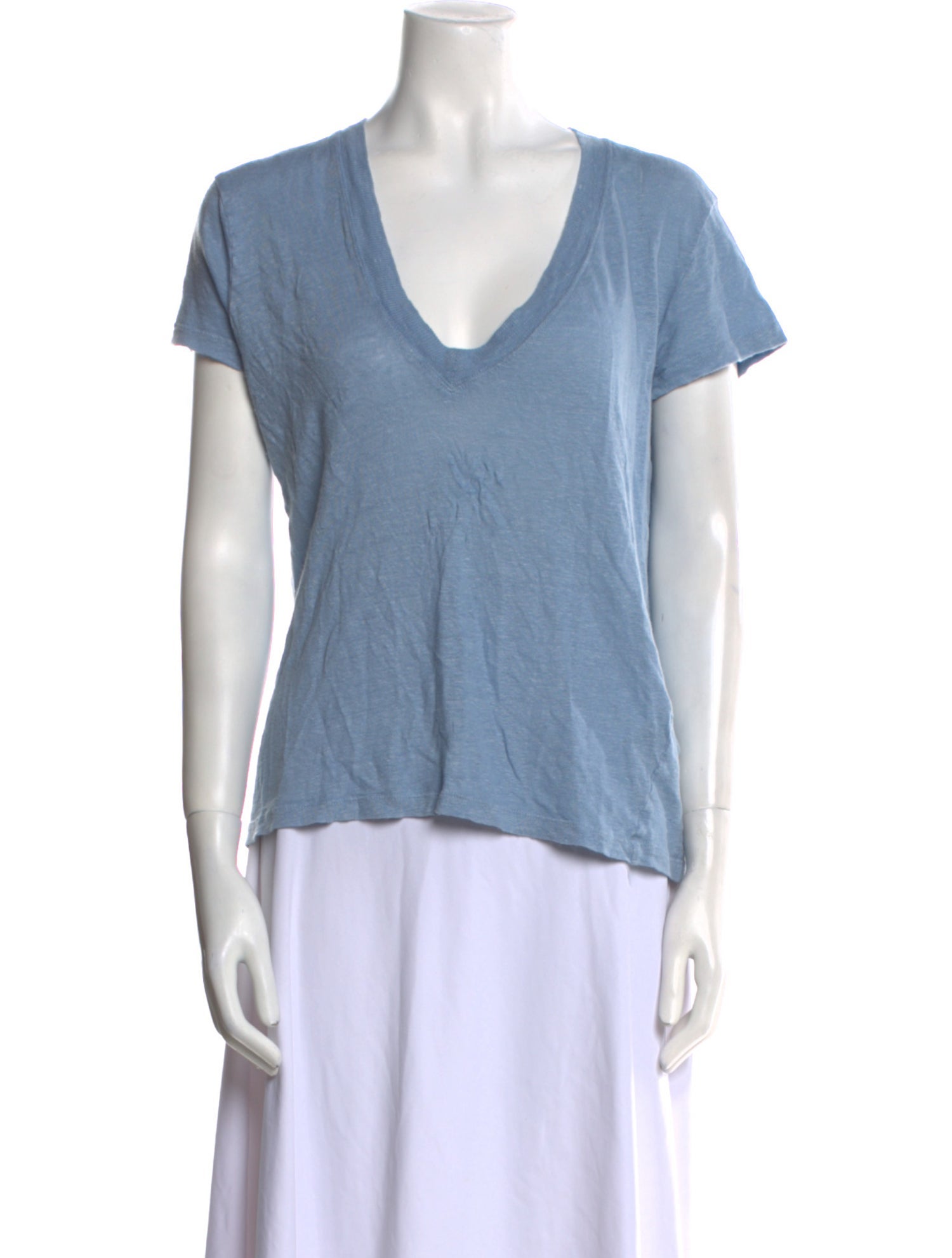Iro Linen V-Neck T-Shirt
