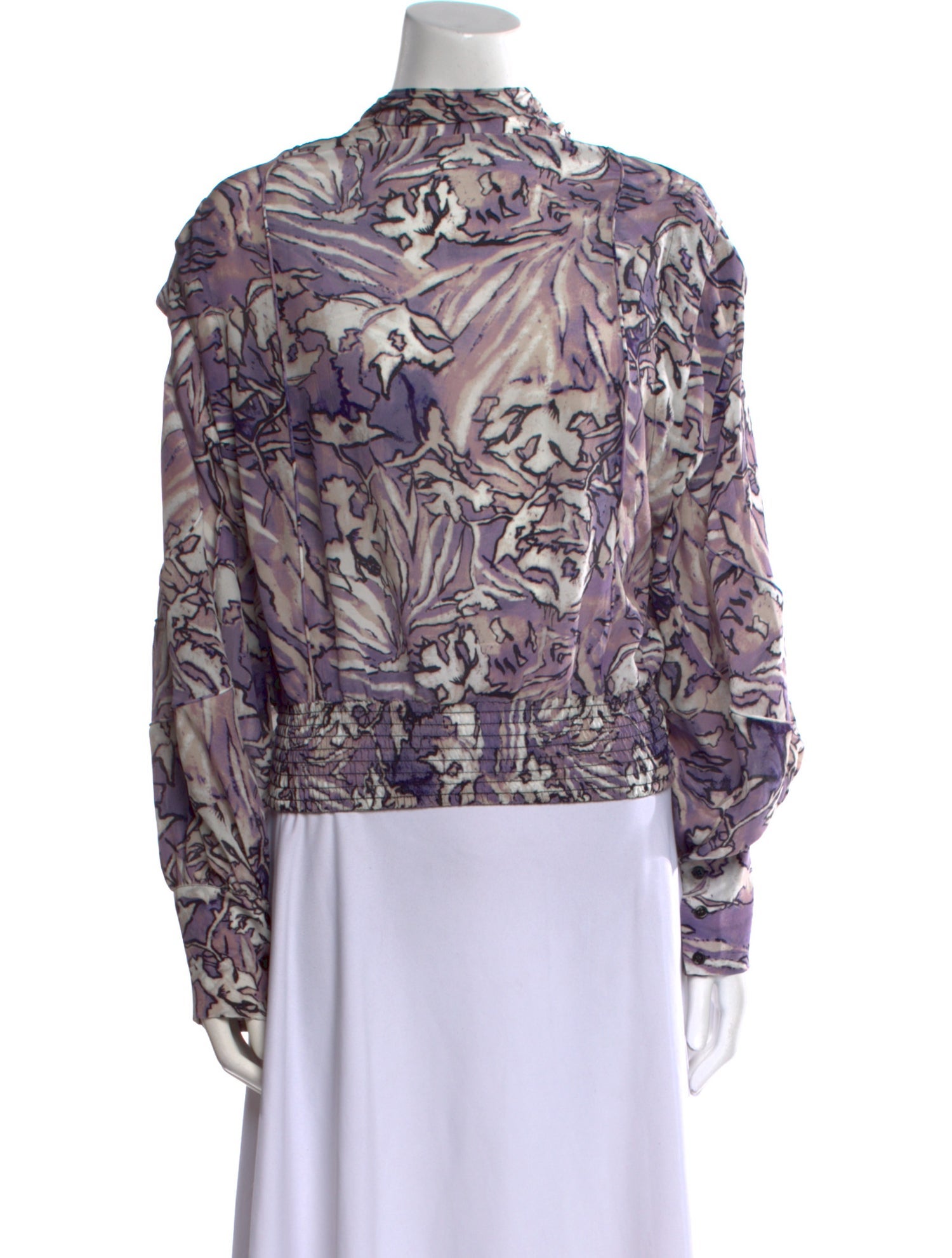 Iro Silk Printed Blouse