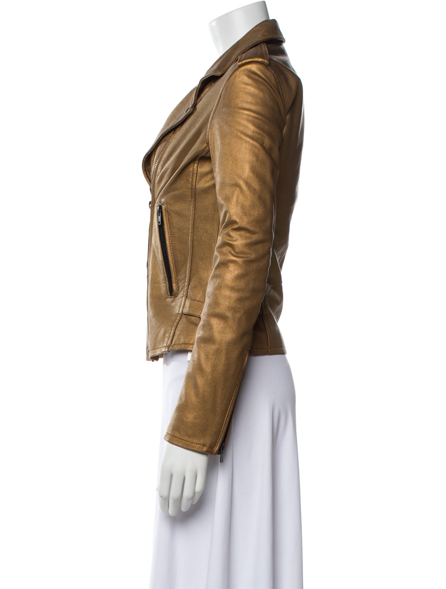 Iro Lamb Leather Biker Jacket