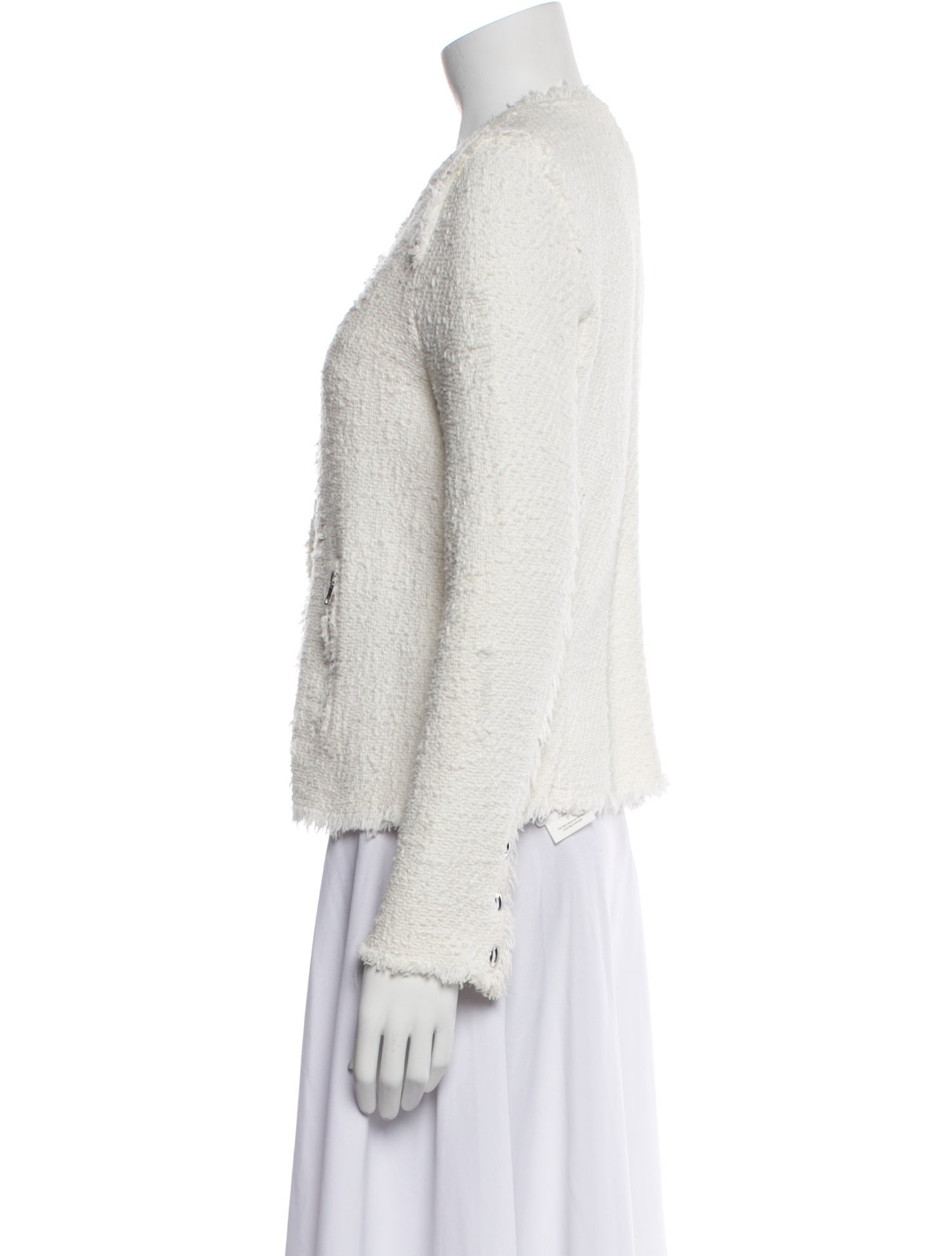 Iro Tweed Pattern Evening Jacket