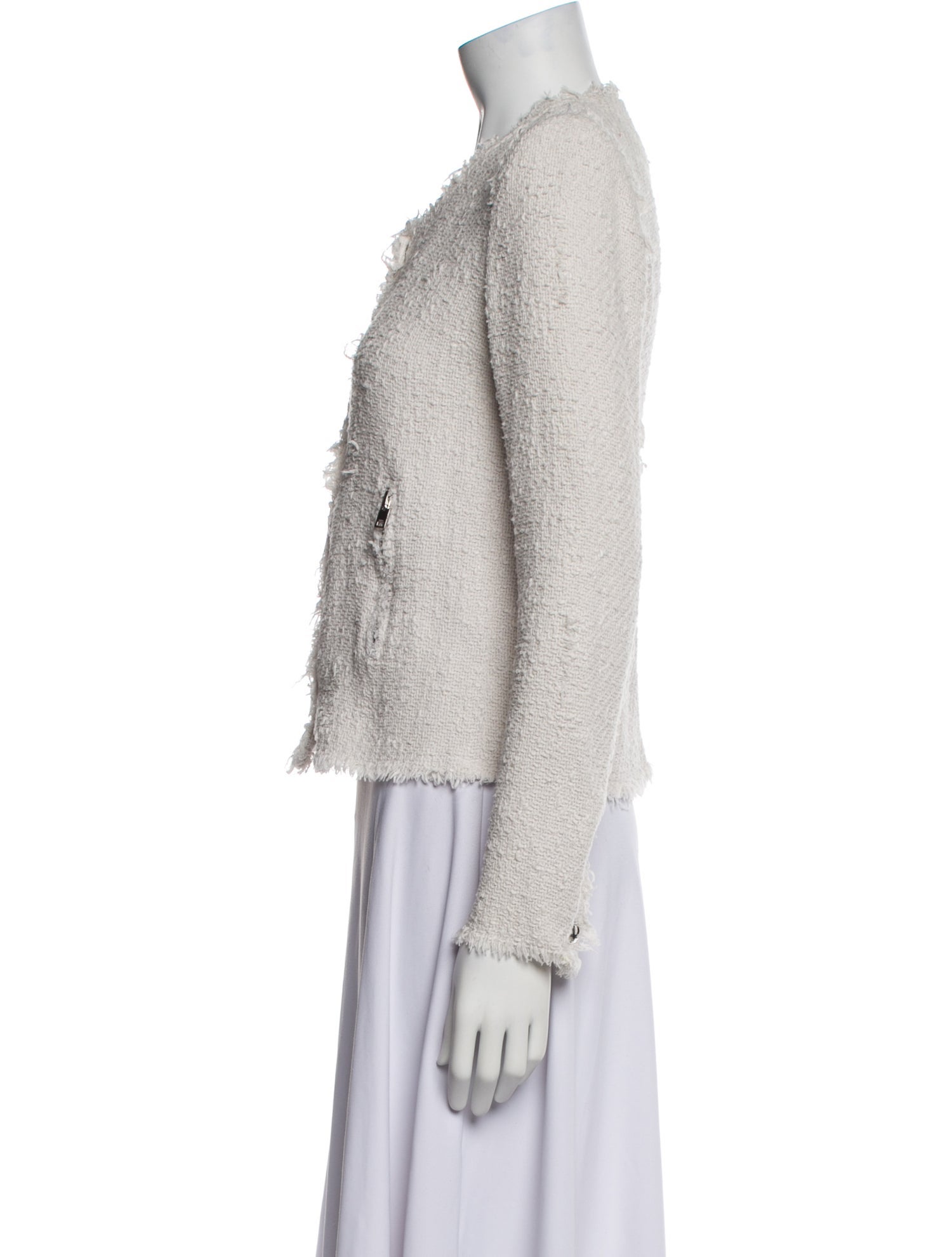 Iro Tweed Pattern Evening Jacket