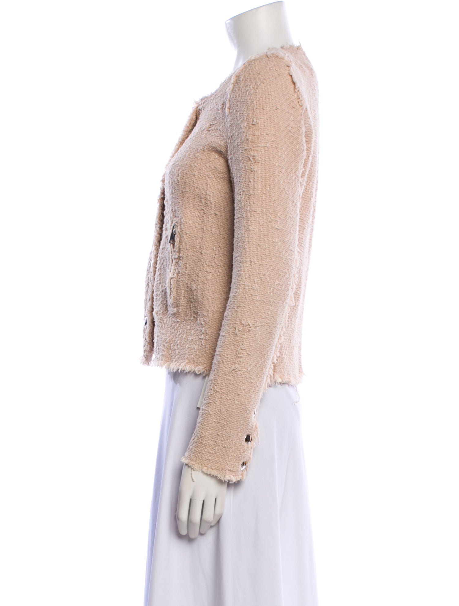 Iro Tweed Pattern Evening Jacket