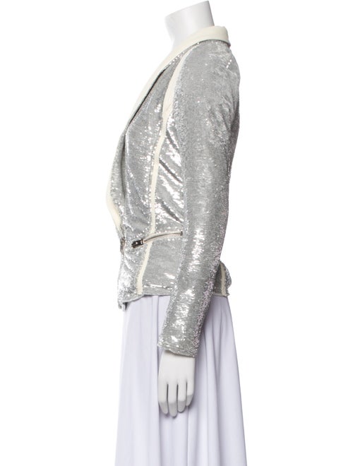 Iro Colorblock Pattern Evening Jacket