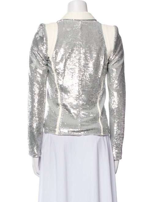 Iro Colorblock Pattern Evening Jacket