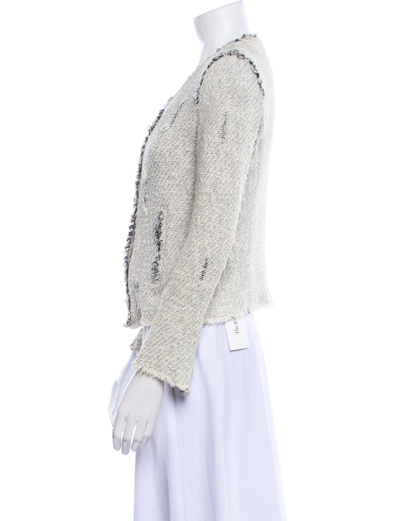 Iro Tweed Pattern Evening Jacket