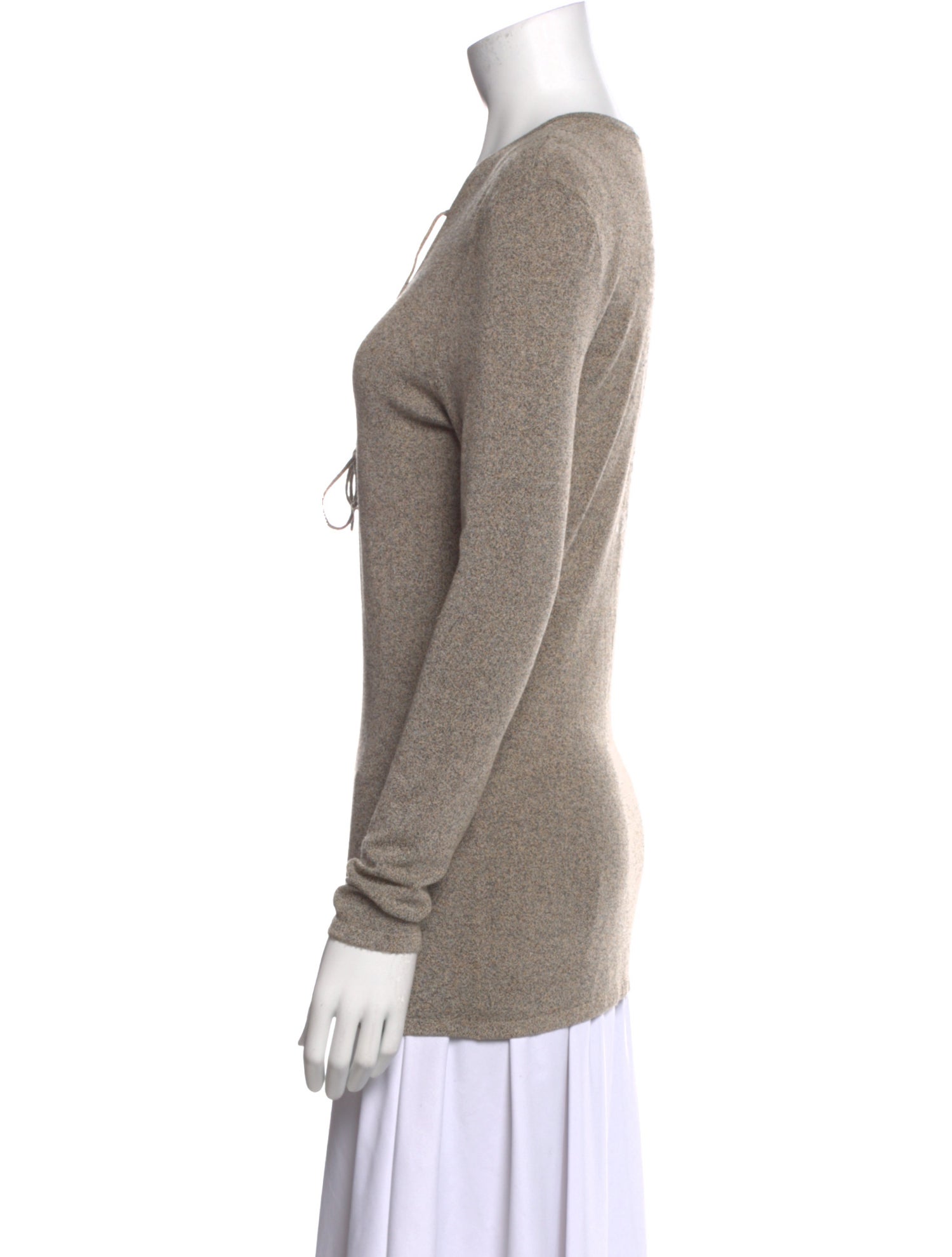 Iro V-Neck Long Sleeve Top