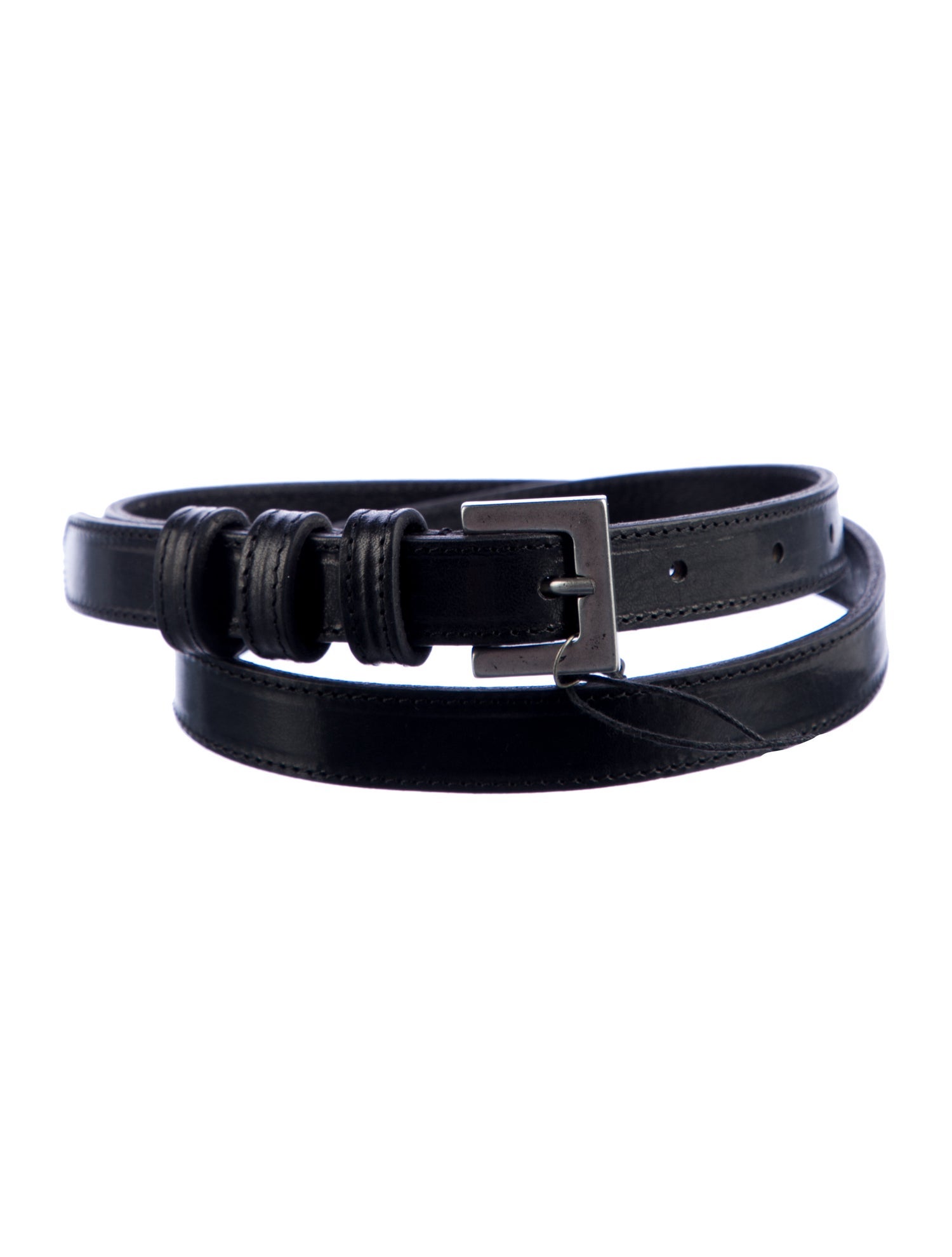 Iro Skinny Leather Belt w/ Tags