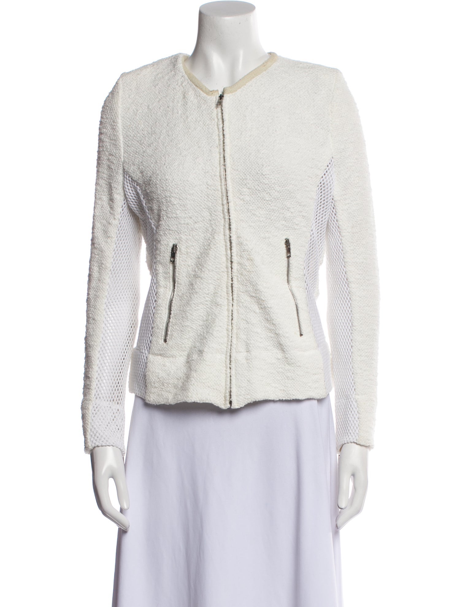 Iro Tweed Pattern Evening Jacket