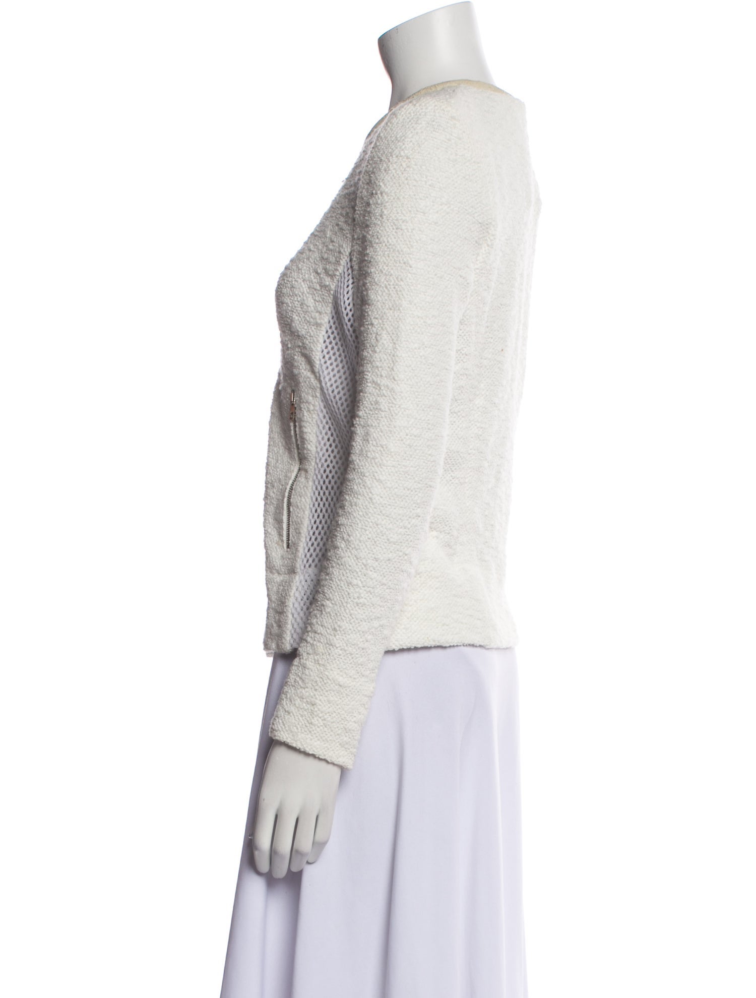 Iro Tweed Pattern Evening Jacket