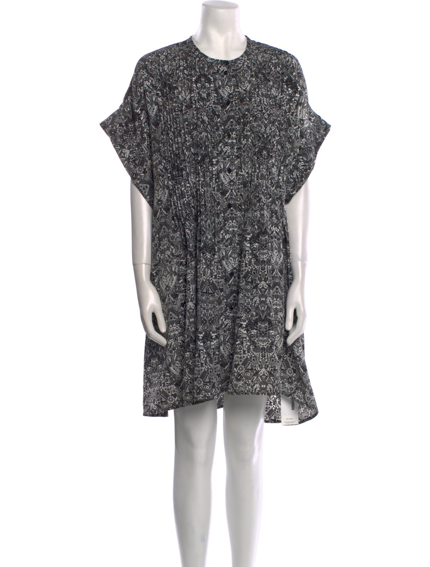 Iro Printed Mini Dress