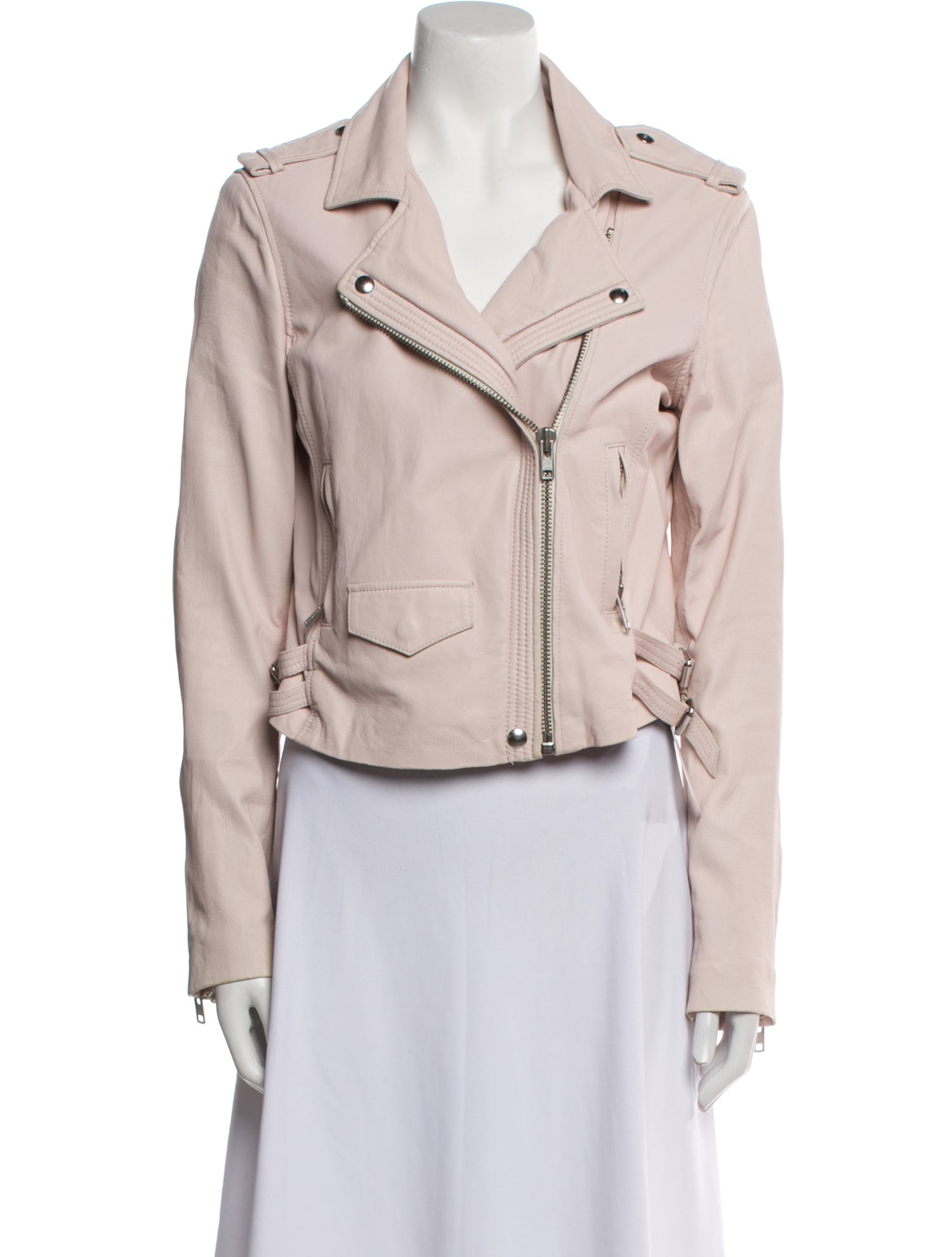 Iro Lamb Leather Biker Jacket