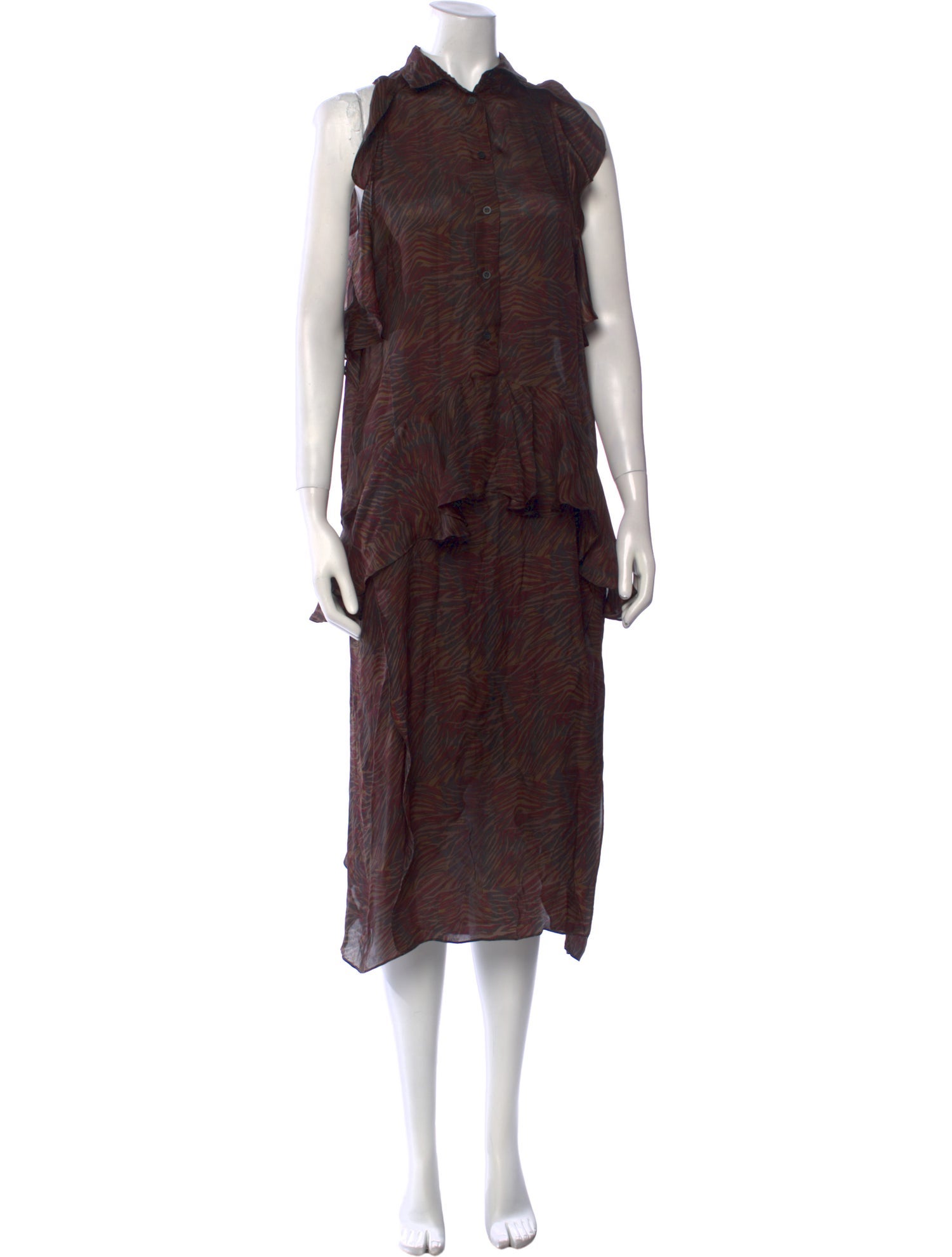 Iro Silk Midi Length Dress