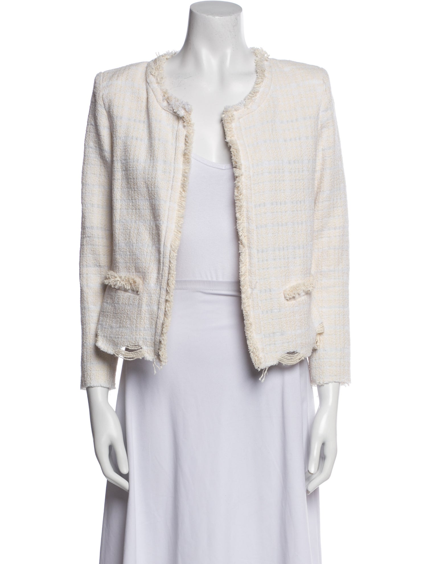 Iro Tweed Pattern Evening Jacket w/ Tags