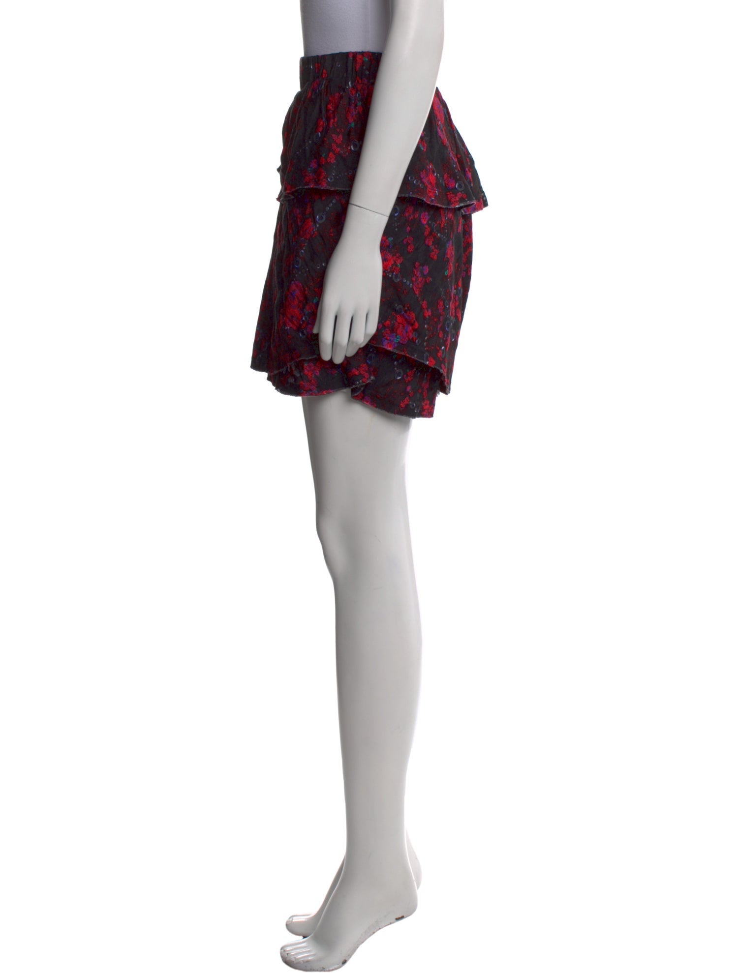 Iro Floral Print Mini Shorts w/ Tags