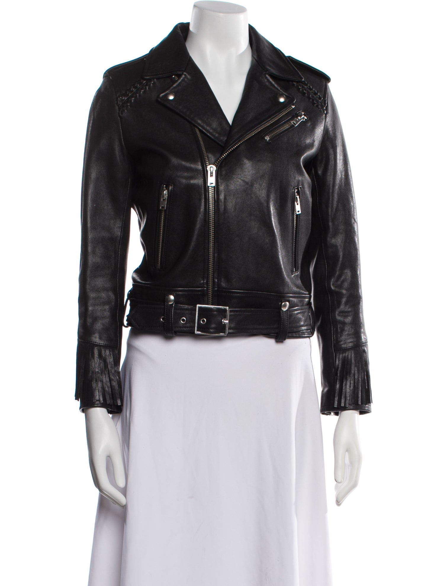 Iro Lamb Leather Biker Jacket