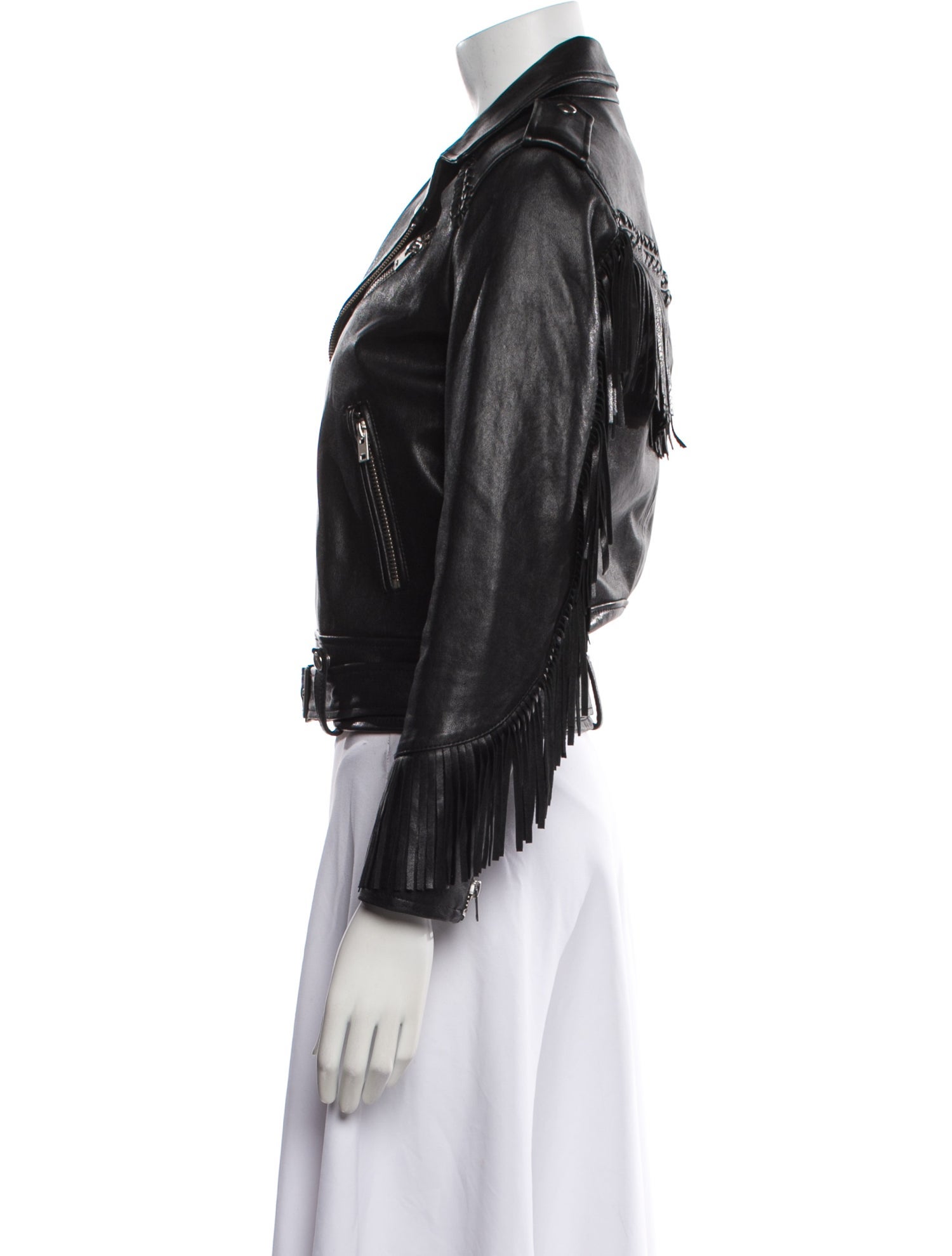 Iro Lamb Leather Biker Jacket