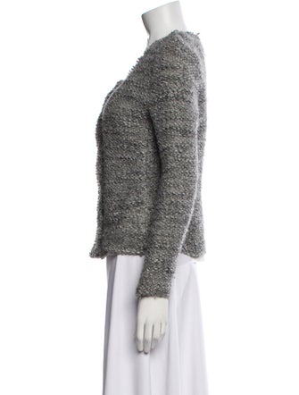 Iro Wool Tweed Pattern Evening Jacket