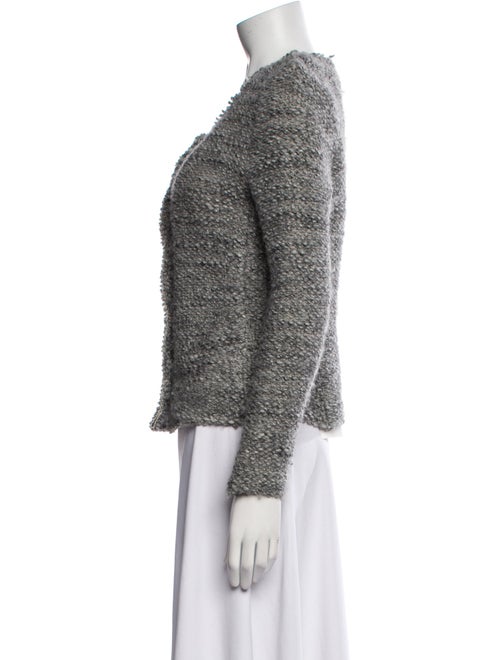 Iro Wool Tweed Pattern Evening Jacket