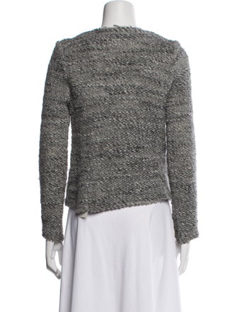 Iro Wool Tweed Pattern Evening Jacket