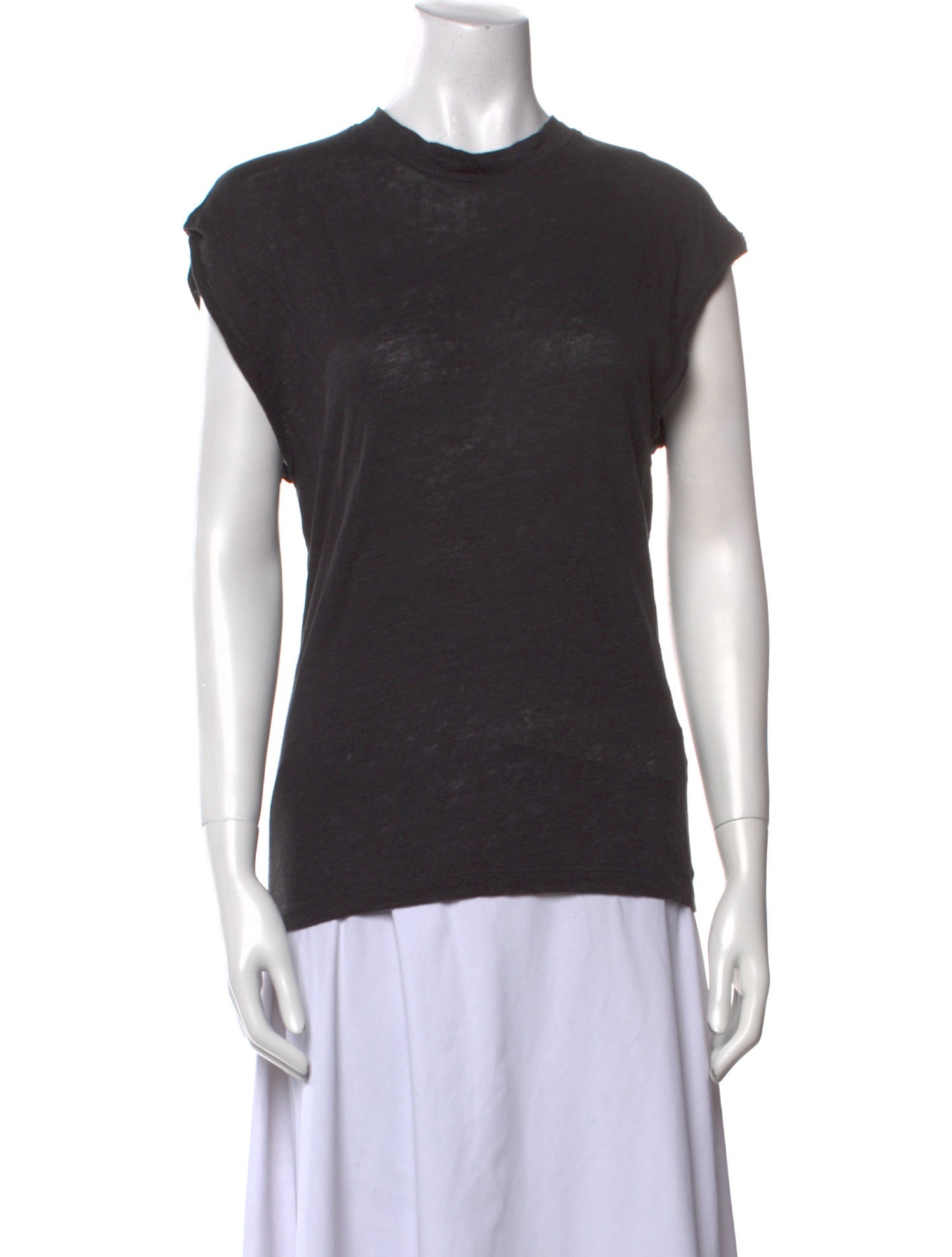 Iro Linen Crew Neck T-Shirt