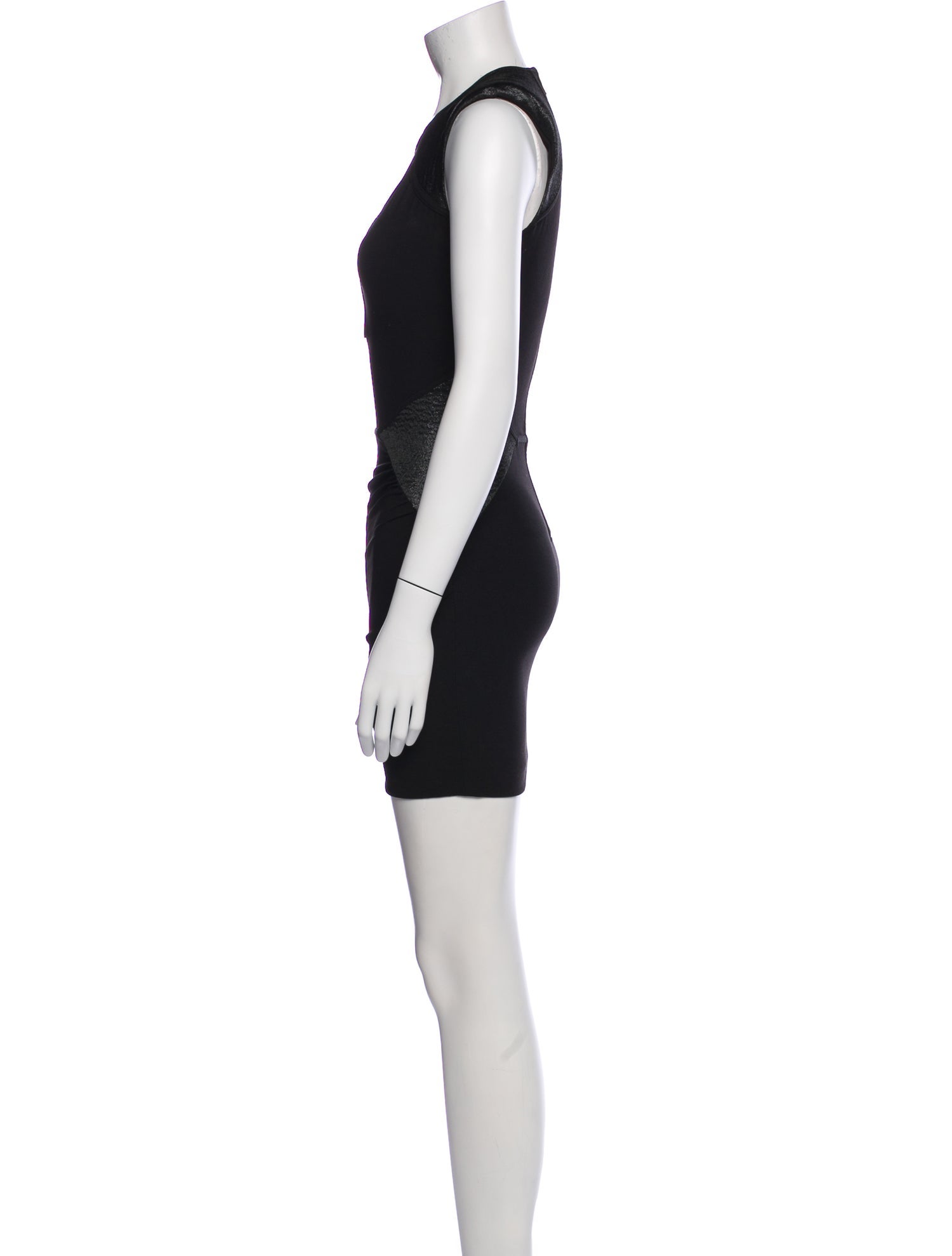 Iro Crew Neck Mini Dress