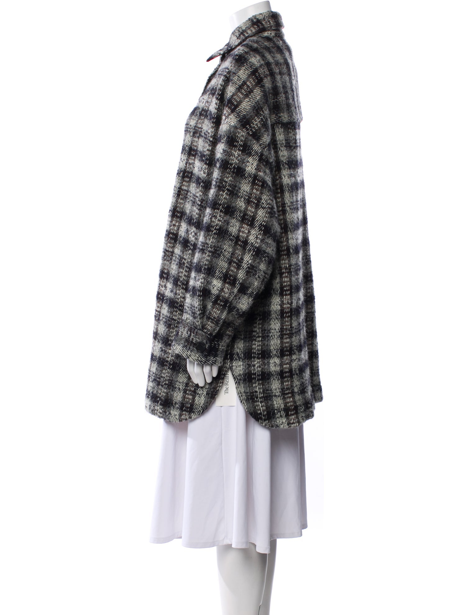 Iro Plaid Print Jacket