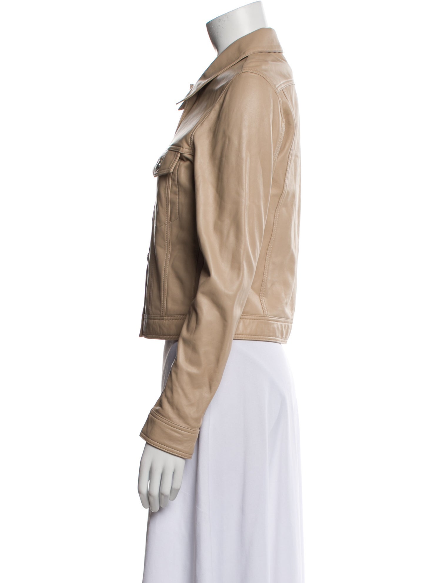 Iro Lamb Leather Utility Jacket