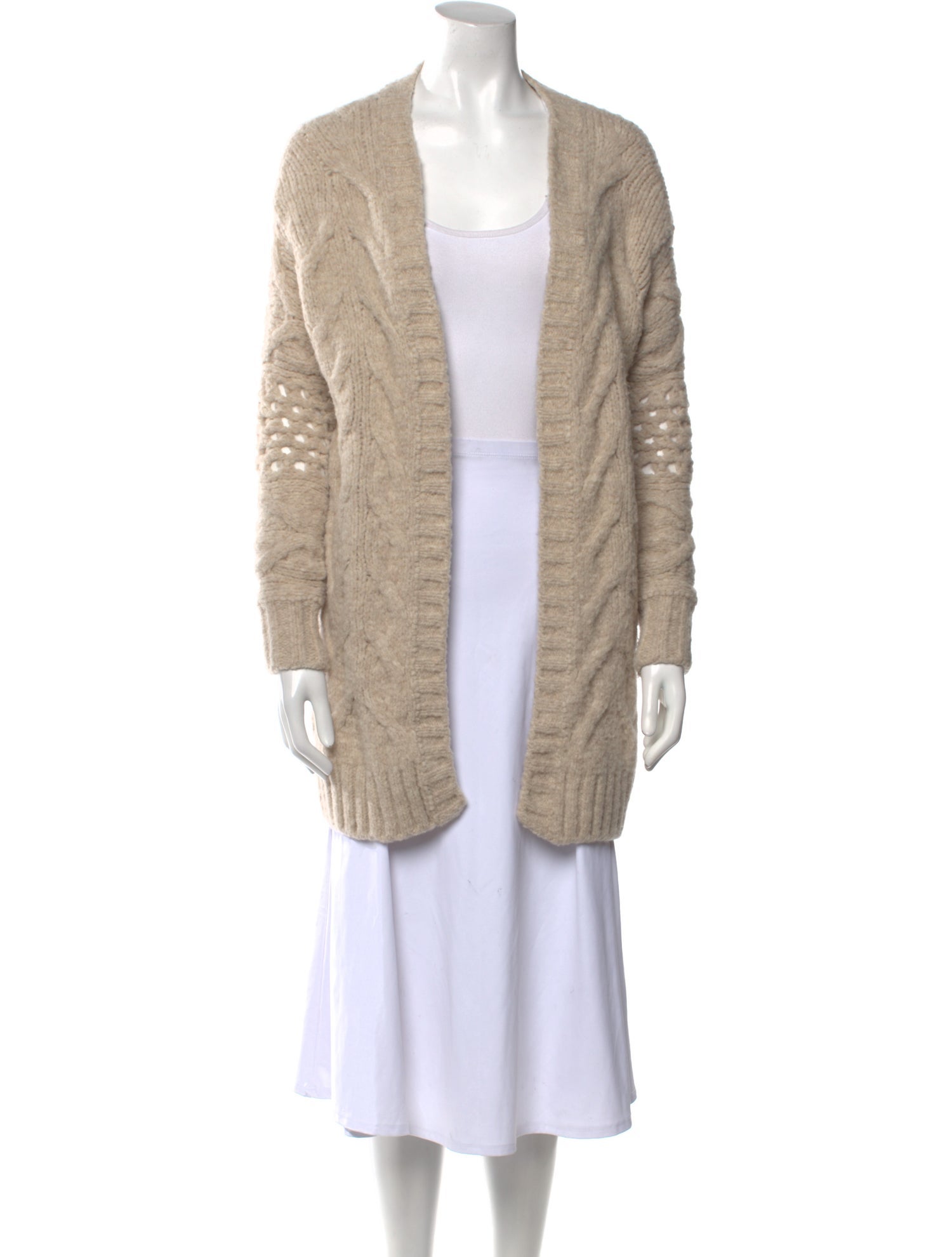 Iro Wool Open Front Sweater