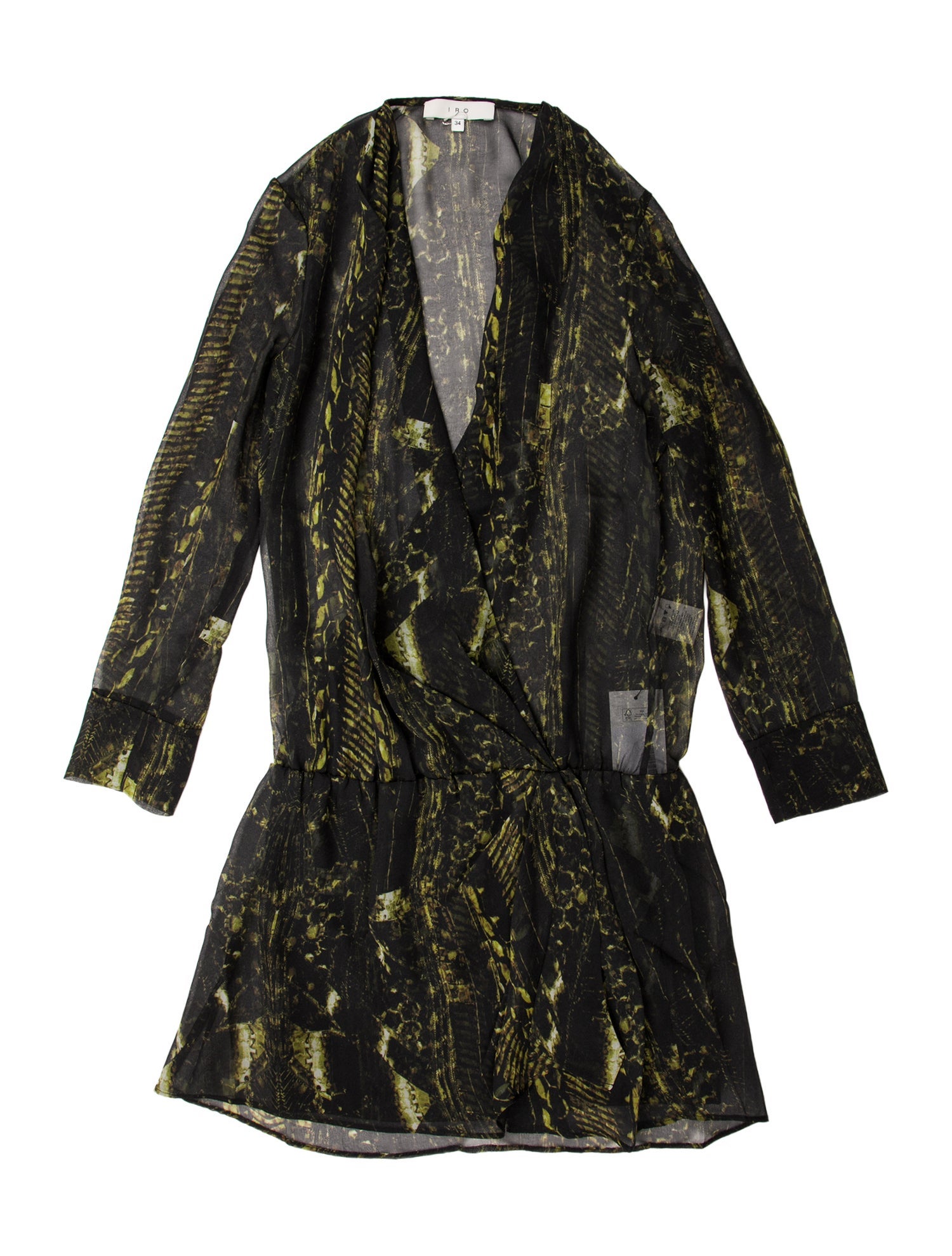 Iro Printed Mini Dress