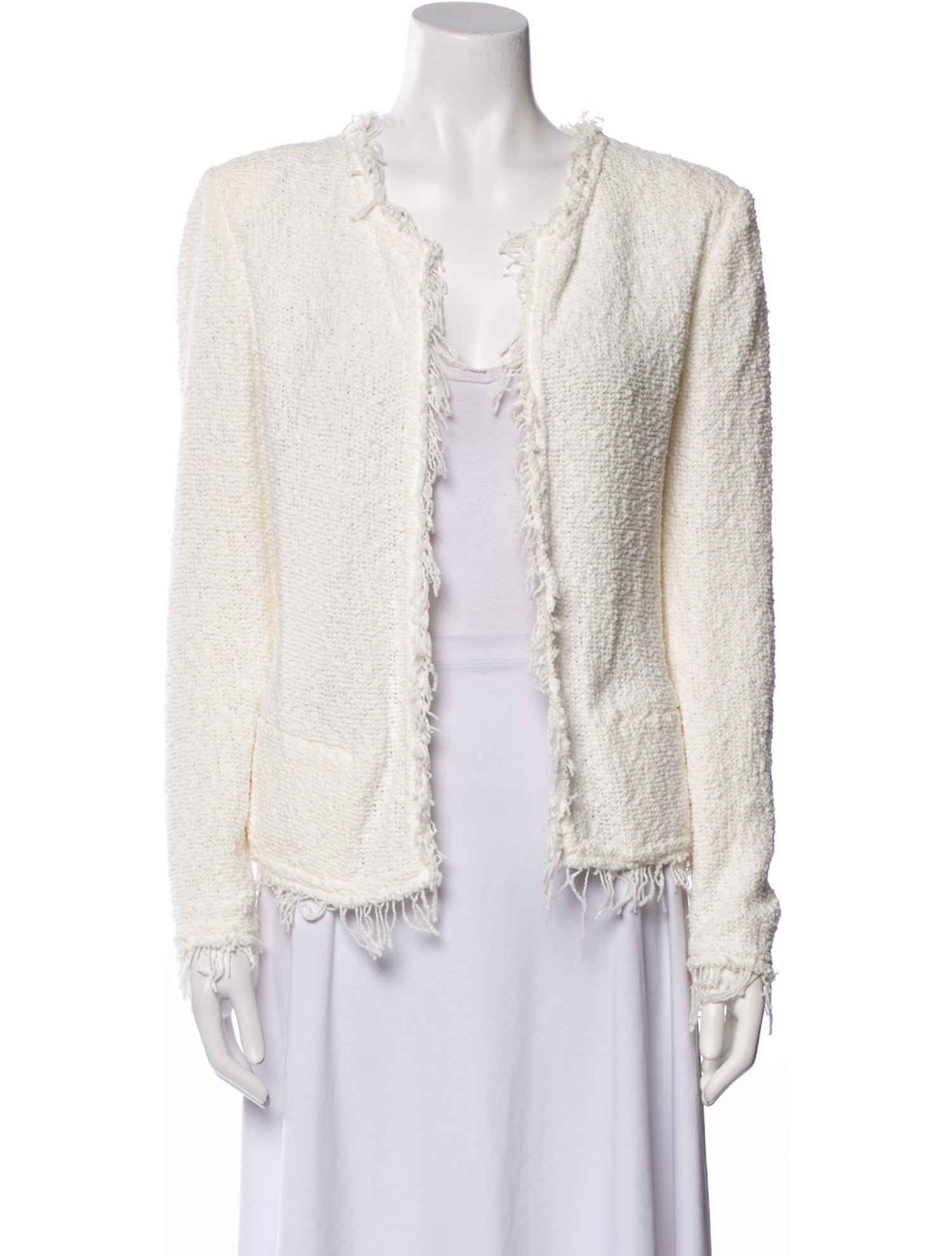 Iro Tweed Pattern Evening Jacket