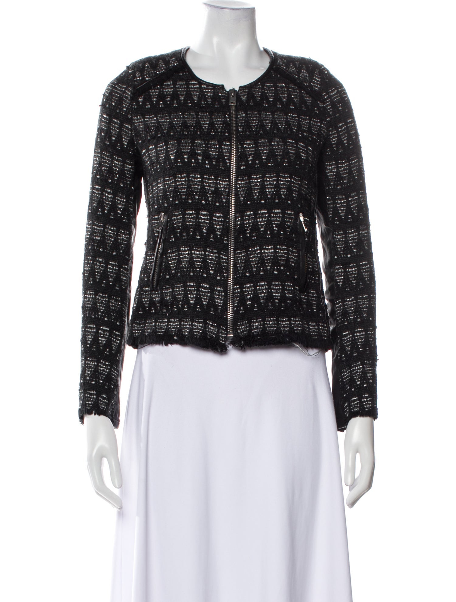 Iro Printed Evening Jacket