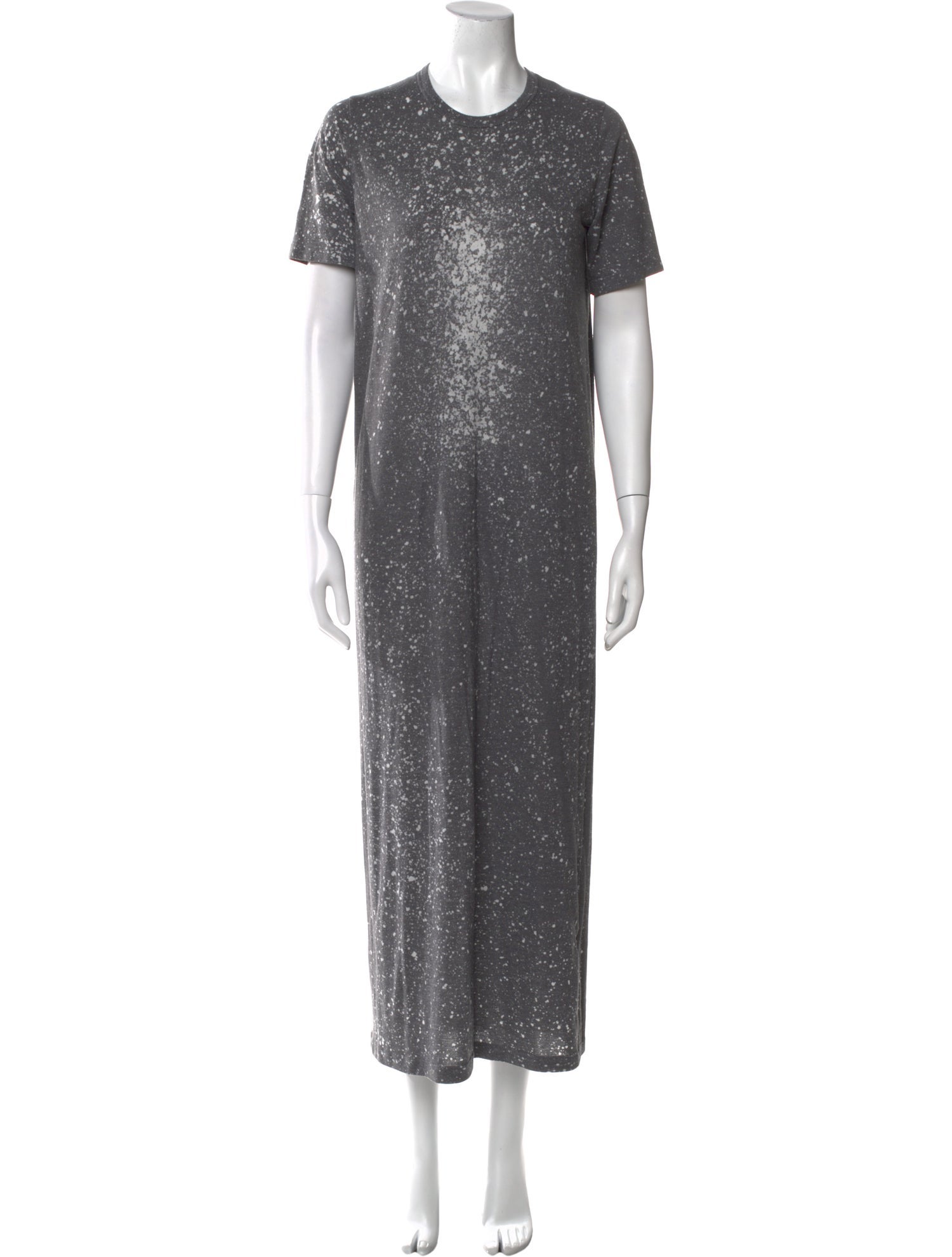 Iro Crew Neck Long Dress