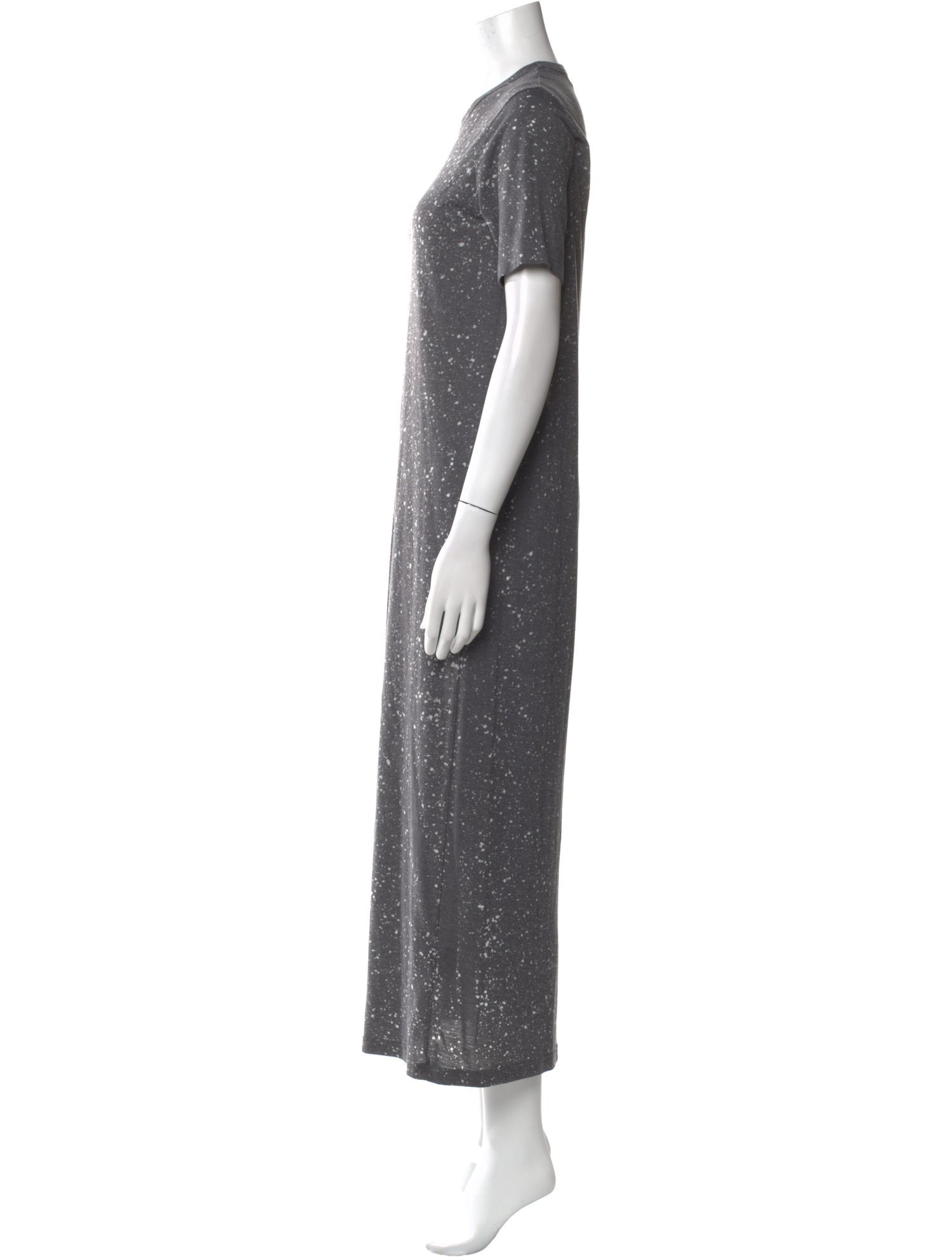 Iro Crew Neck Long Dress