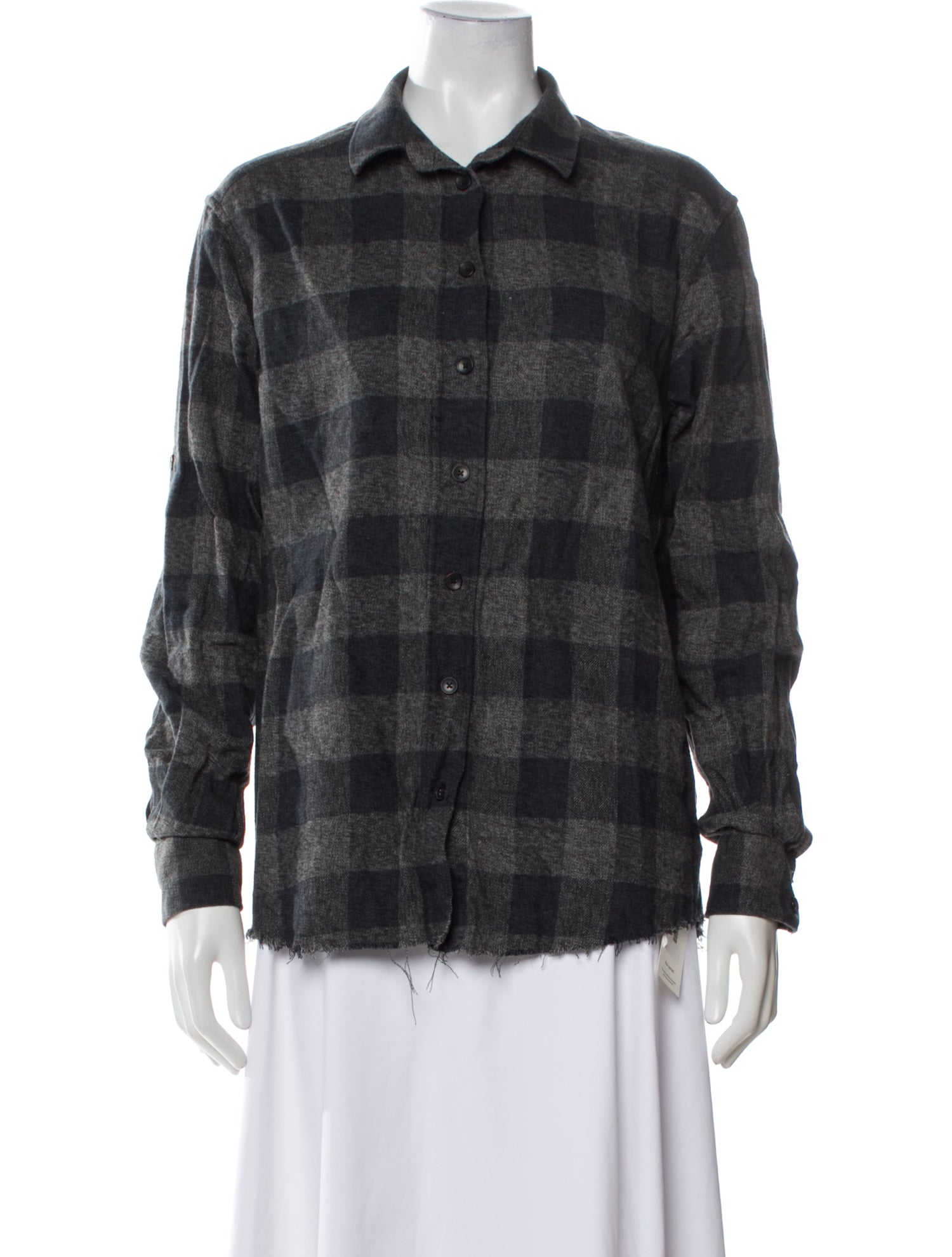 Iro Plaid Print Jacket