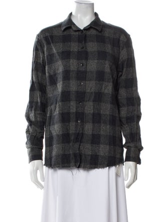 Iro Plaid Print Jacket