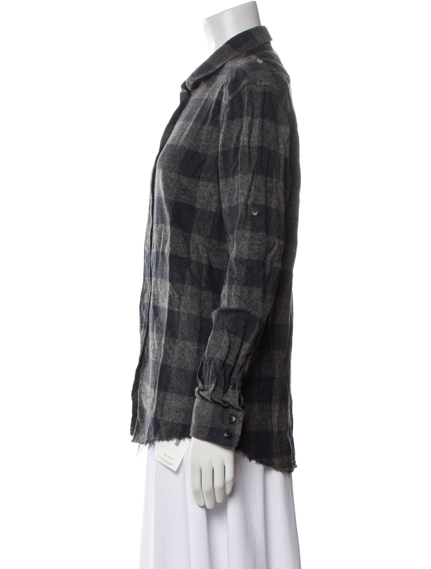 Iro Plaid Print Jacket