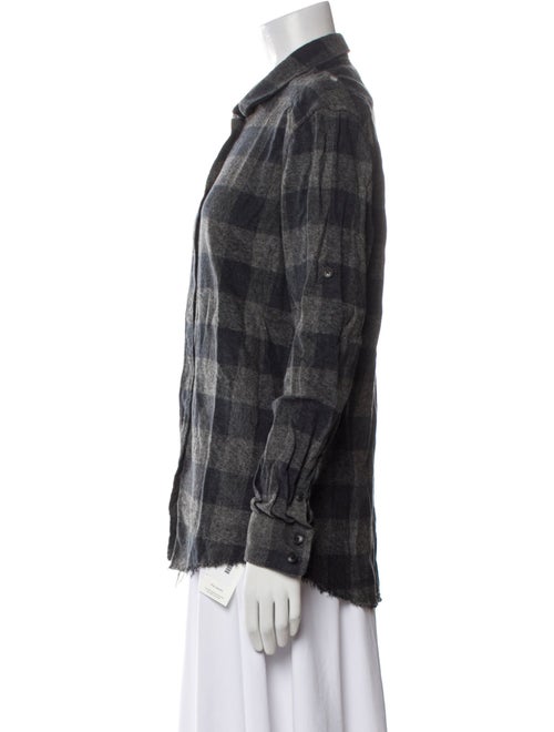 Iro Plaid Print Jacket