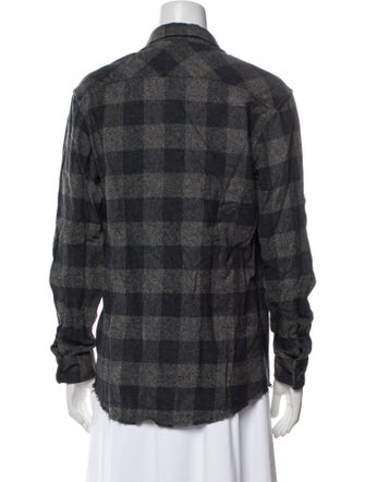 Iro Plaid Print Jacket